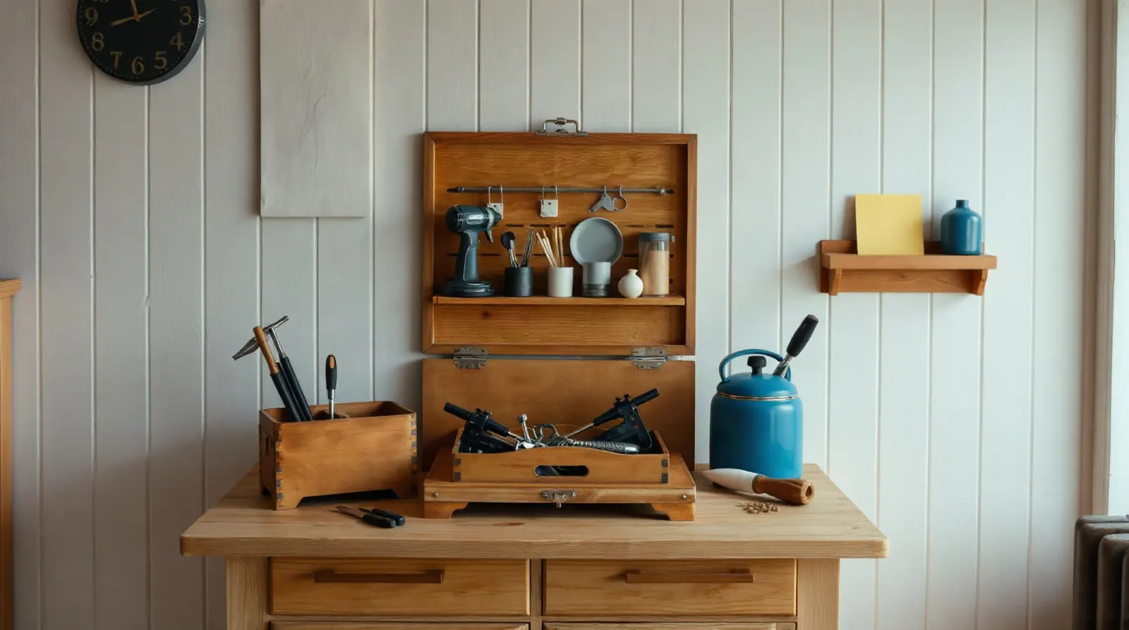 Artisan remplaçant un robinet de cuisine