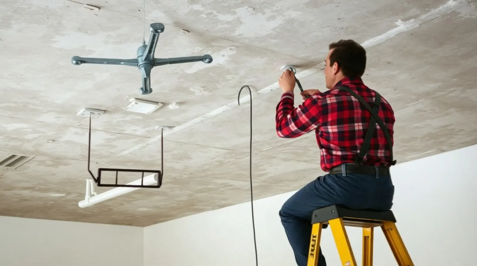 Combien de suspentes au m² : densité, poids et règles pour un faux plafond solide
